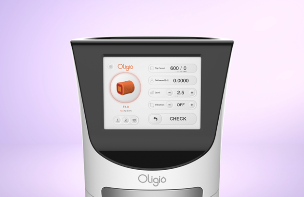 Text: เครื่อง Oligio